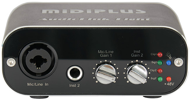כרטיס קול Midiplus Audiolink Light עם 2 כניסות | Next-Pro