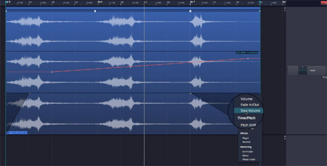 Tracktion T7 Clip Layer FX