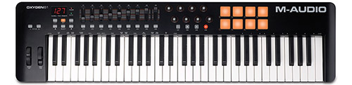 מקלדת שליטה M-Audio Oxygen מקלדת שליטה M-Audio Oxygen