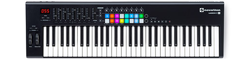 מקלדת שליטה Novation Launchley 61 MKII מקלדת שליטה Novation Launchley 61 MKII