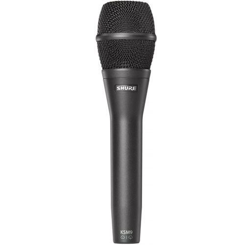 מיקרופון קונדנסר להופעות Shure KSM9 מיקרופון קונדנסר להופעות Shure KSM9
