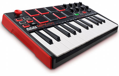 מקלדת שליטה Akai MPK Mini מקלדת שליטה Akai MPK Mini