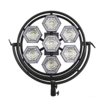 ⁦מערך 7 פנסי COB עם לדים Apextone Halo Hexa Led COB Pixel⁩ – תמונה ⁦2⁩