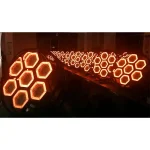 ⁦מערך 7 פנסי COB עם לדים Apextone Halo Hexa Led COB Pixel⁩ – תמונה ⁦4⁩