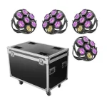 ערכת ארבע פנסים Apextone Mini Portman עם קייס