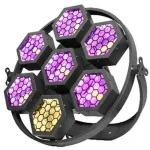 מערך 7 פנסי COB עם לדים Apextone Mini 7 Halo Hexa