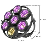 מערך 7 פנסי COB עם לדים Apextone Mini 7 Halo Hexa – תמונה 2