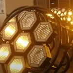 מערך 7 פנסי COB עם לדים Apextone Mini 7 Halo Hexa – תמונה 5