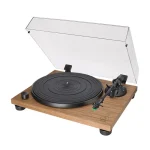 ⁦פטיפון Audio Technica AT-LPW40WN עם בסיס עץ אגוז⁩ – תמונה ⁦3⁩