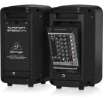 ⁦מערכת הגברה קומפקטית Behringer EPS500MP3 עם מיקרופון⁩ – תמונה ⁦5⁩