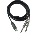 כבל Behringer Line 2 USB להקלטת ערוצי סטריאו – תמונה 2