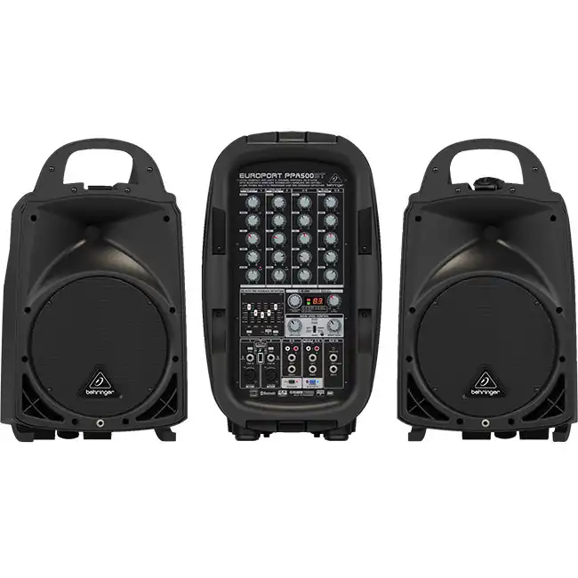 BEH-PPA500BT_25022022125408 מערכת הגברה Behringer PPA500BT קומפקטית – תמונה 1