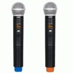 ⁦מיקסר BTS Mix IU-1008 עם זוג מיקרופונים אלחוטיים מובנים⁩ – תמונה ⁦4⁩
