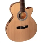 ⁦גיטרה קלאסית מוגברת Cort CEC1⁩ – תמונה ⁦3⁩