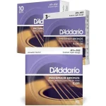 מיתרים לגיטרה אקוסטית D'adario EJ26 11-52