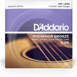 ⁦מיתרים לגיטרה אקוסטית D'adario EJ26 11-52⁩ – תמונה ⁦2⁩