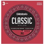 מיתרים לגיטרה קלאסית מתח רגיל D`addario EJ24N Student – תמונה 4