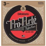 מיתרים לגיטרה קלאסית מתח רגיל D`addario EJ45 – תמונה 4