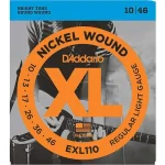 מיתרים לגיטרה חשמלית 10-46 D'Addario EXL110 – תמונה 2