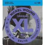 מיתרים לגיטרה חשמלית 11-49 D'Addario EXL115 – תמונה 2