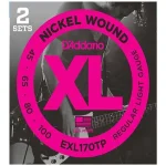 מיתרים לגיטרה בס D'addario EXL 170 45-100 – תמונה 3