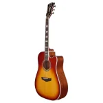 גיטרה אקוסטית מוגברת D'Angelico Premier Bowery Cutaway – תמונה 3
