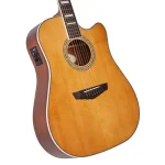 גיטרה אקוסטית מוגברת D'Angelico Premier Bowery Cutaway – תמונה 6