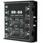 קופסת DI פסיבית Roxtone DB-04