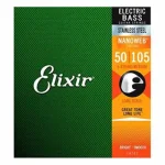 מיתרים לבס Elixir Nanoweb Stainless Steel בעוביים שונים – תמונה 5