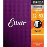 סט מיתרים לאקוסטית Elixir NANO012 AG – תמונה 2