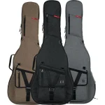נרתיק לגיטרה אקוסטית Gator Transit Acoustic Guitar Bag בצבעים שונים