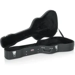 ארגז עץ לגיטרה אקוסטית Gator Dreadnought Guitar Deluxe Case – תמונה 3