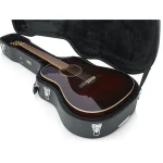 ארגז עץ לגיטרה אקוסטית Gator Dreadnought Guitar Deluxe Case – תמונה 5