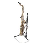 ⁦סטנד לסקסופון ולחליל Gator Sax Stand with with Flute Peg⁩ – תמונה ⁦6⁩