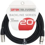 כבל XLR באורכים שונים Gator XLR Microphone Cable