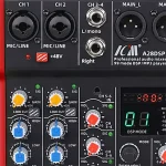מיקסר ICM A28DSP עם בלוטות' ומאגר אפקטים – תמונה 3