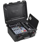 מיקסר מוגבר ICM SM-210P עם זוג מיקרופונים אלחוטיים