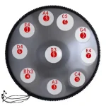 ⁦פאנטם יד Dm עם 10 צלילים  Jinbao Handpan 10-Tones⁩ – תמונה ⁦4⁩