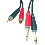 כבל RCA זכר כפול - PL מונו זכר כפול Klotz ATCJ0300
