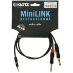 ⁦כבל 3.5mm - 2TS אורך 3 מ' Klotz MiniLink Pro KY5-300⁩ – תמונה ⁦2⁩
