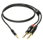 ⁦כבל 3.5mm - 2TS אורך 3 מ' Klotz MiniLink Pro KY5-300⁩ – תמונה ⁦3⁩