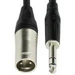 כבל XLR זכר - PL זכר מאוזן Klotz M1MS1K0300
