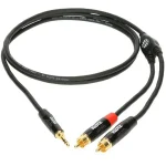 כבל RCA זכר כפול-3.5mm סטריאו Klotz KY7 MiniLink Pro