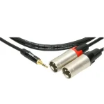 כבל XLR זכר כפול-3.5mm סטריאו Klotz KY9 MiniLink Pro – תמונה 2