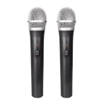 ⁦סט 2 מיקרופונים אלחוטיים Karsect WR-15D/HT15 בתדר קבוע⁩ – תמונה ⁦3⁩