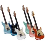 גיטרה חשמלית חכמה Mooer P800 Intelligent Guitar בצבעים שונים