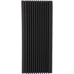 מלכודת בס שחורה 30x30x100 בעיצוב שינון עמוק – תמונה 2