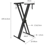 ⁦סטנד קלידים רגליים כפולות NPB Keyboard Stand Double⁩ – תמונה ⁦5⁩