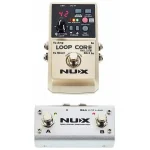 פדאל לופר לגיטרה Nux Loop Core Deluxe עם פוטסוויץ' כפול