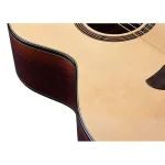 גיטרה אקוסטית מוגברת Queen A-720 – תמונה 3
